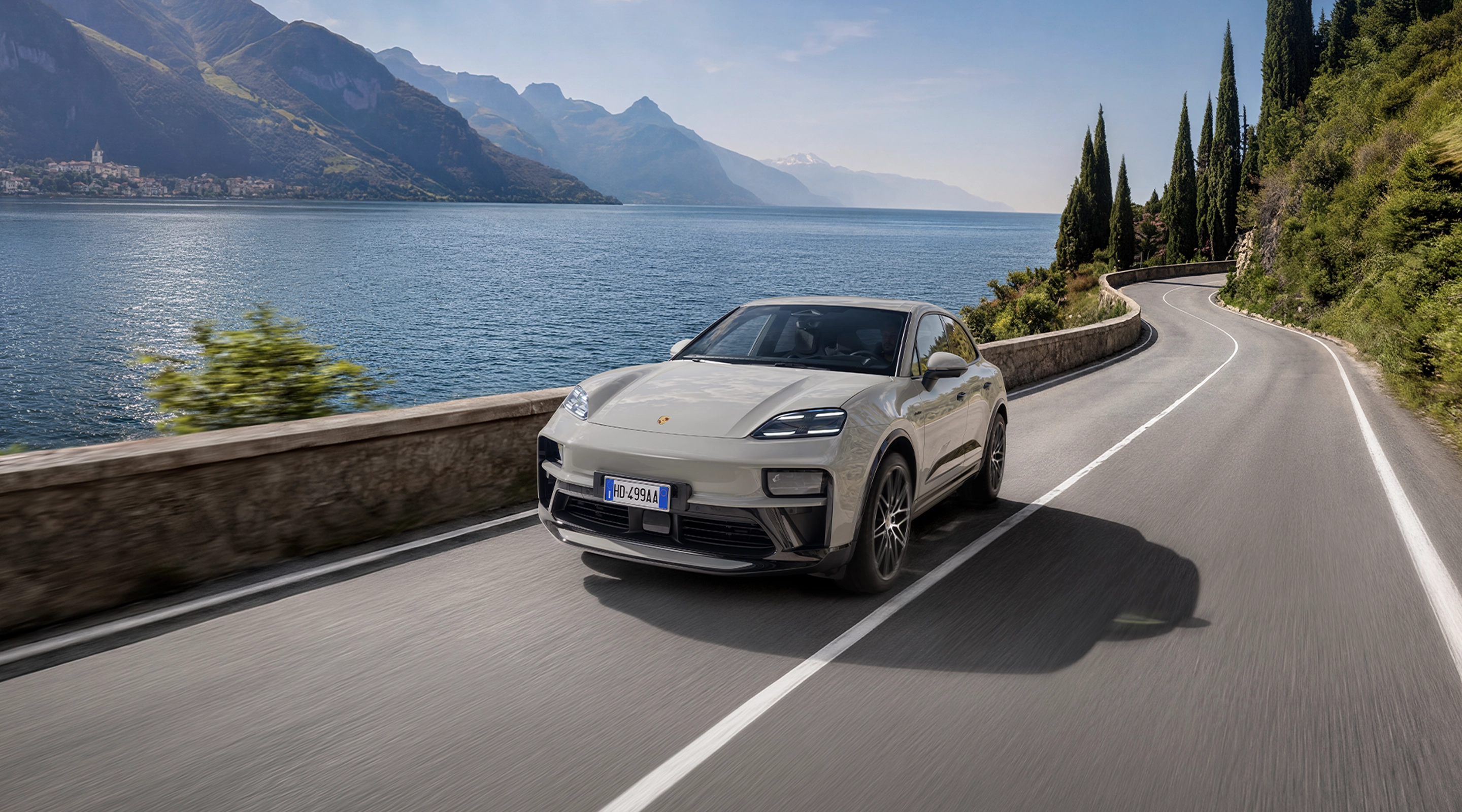 Macan E-Motion. Macan you believe it?