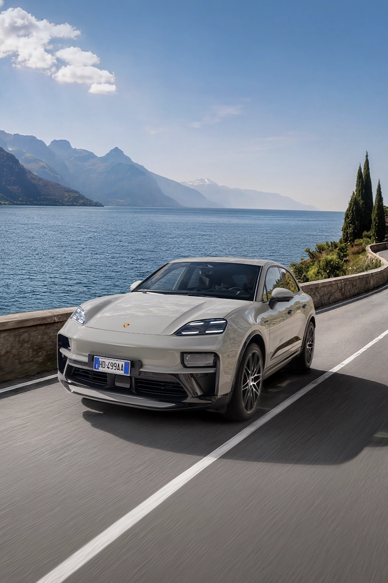 Macan E-Motion. Macan you believe it?