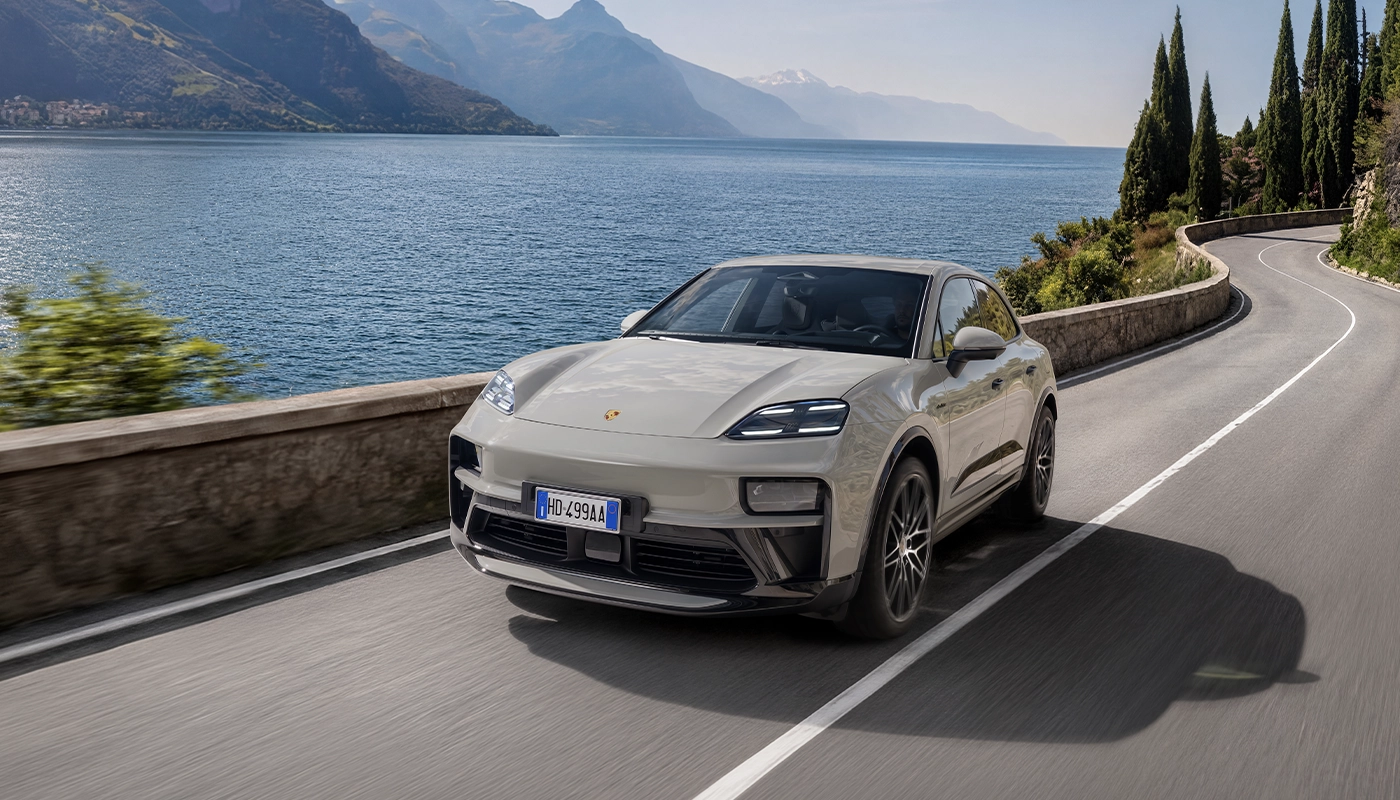Macan E-Motion. Macan you believe it?