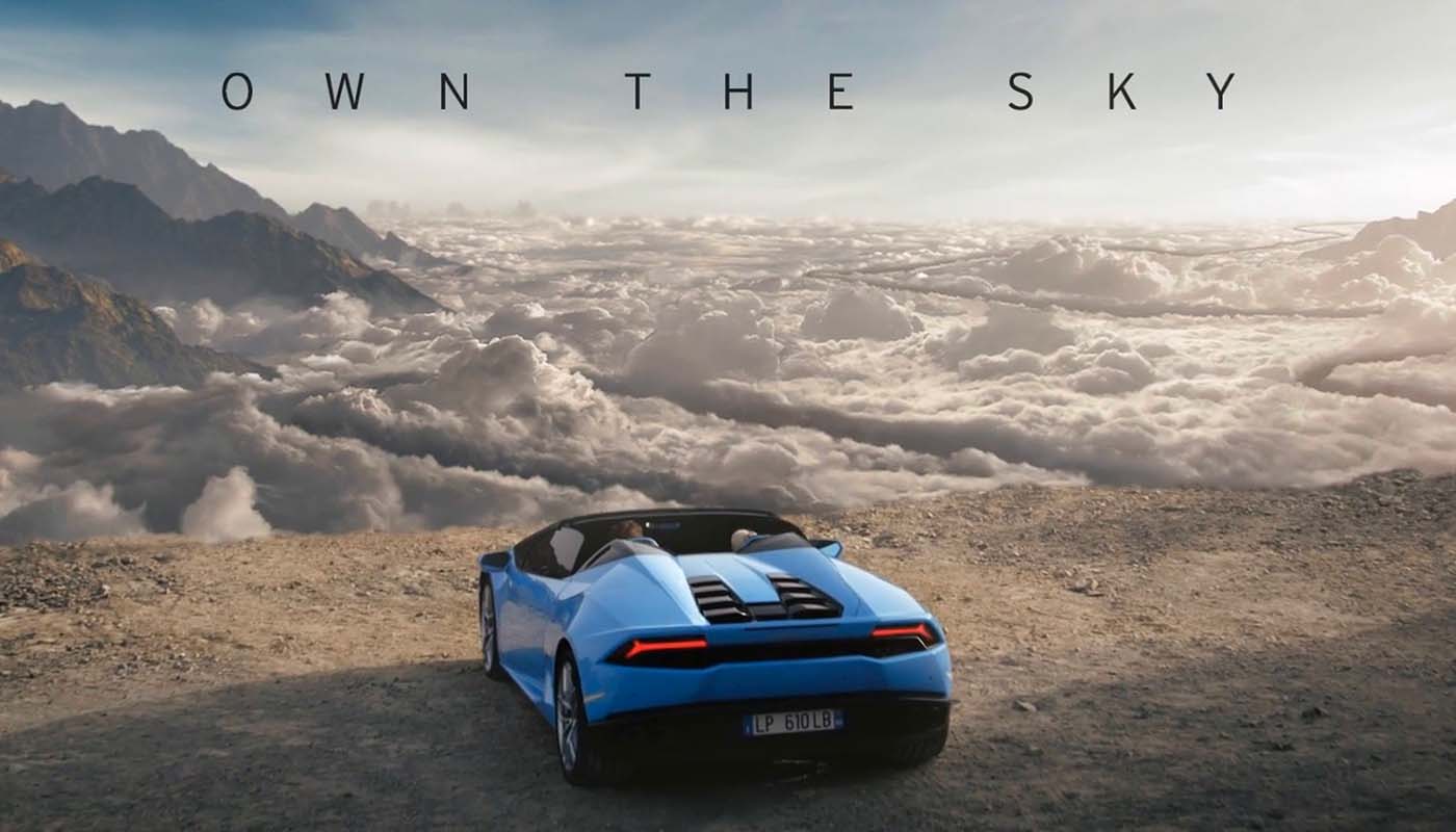 Lamborghini Huracán Spyder - Own the sky